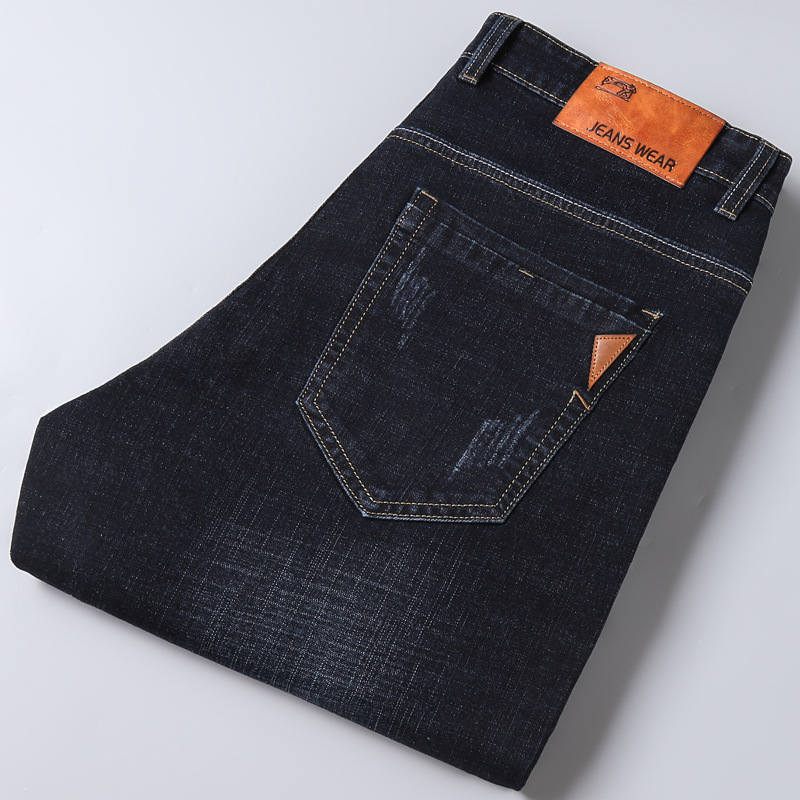Levis Jeans 501 - 春男性ライト高級ストレッチスリムフィットデニムパンツ快適なソフトビジネスファッションストレートカジュアルジーンズ秋ブランド服