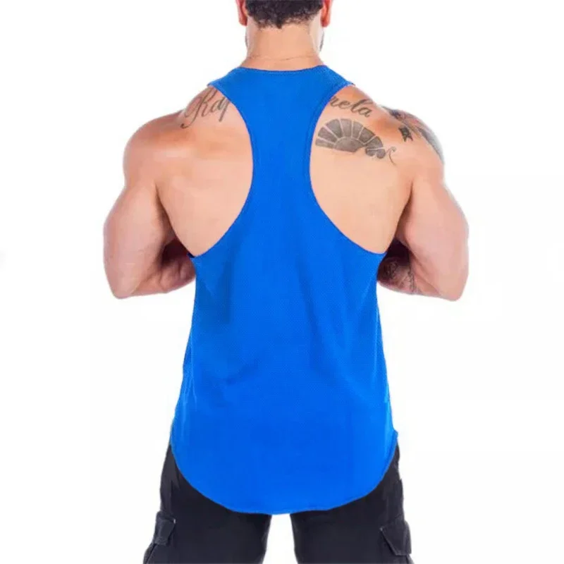メンズジムランニングスポーツタンクトップ,ノースリーブ,通気 - Tank Top Muscle のレビューと価格