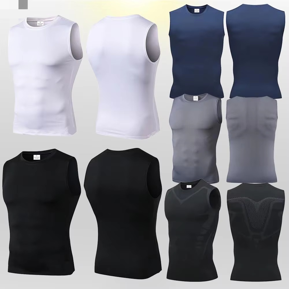 ニューマンズコンプレッションタンクトップ メンズジムシャツ  - Tank Top Muscle のレビューと価格